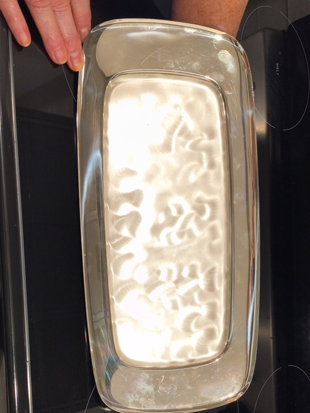 Polished Silver Decorative Serving Tray - Home Accents